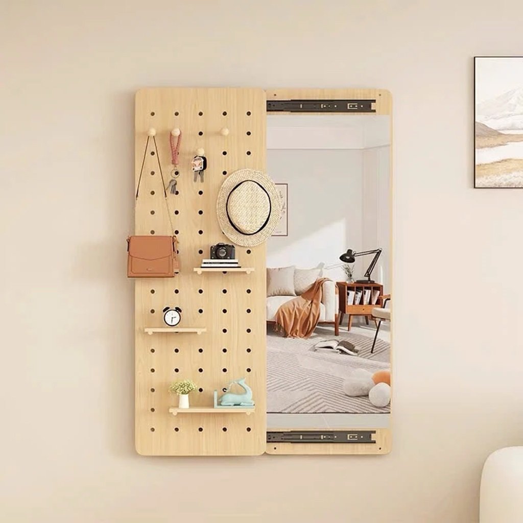 Gương Kết Hợp Kệ Treo Tường Decor Gương Kết Hợp Kệ Treo Tường Decor