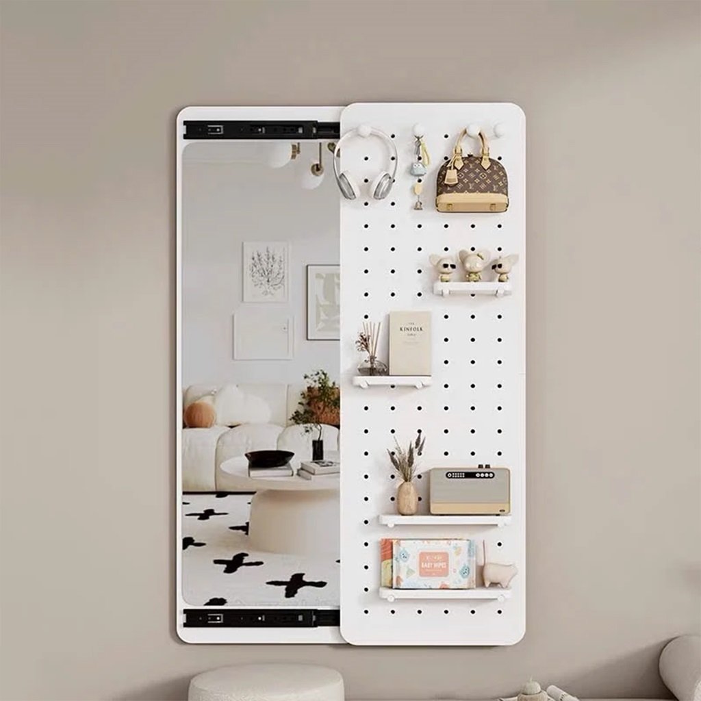 Gương Kết Hợp Kệ Treo Tường Decor Gương Kết Hợp Kệ Treo Tường Decor