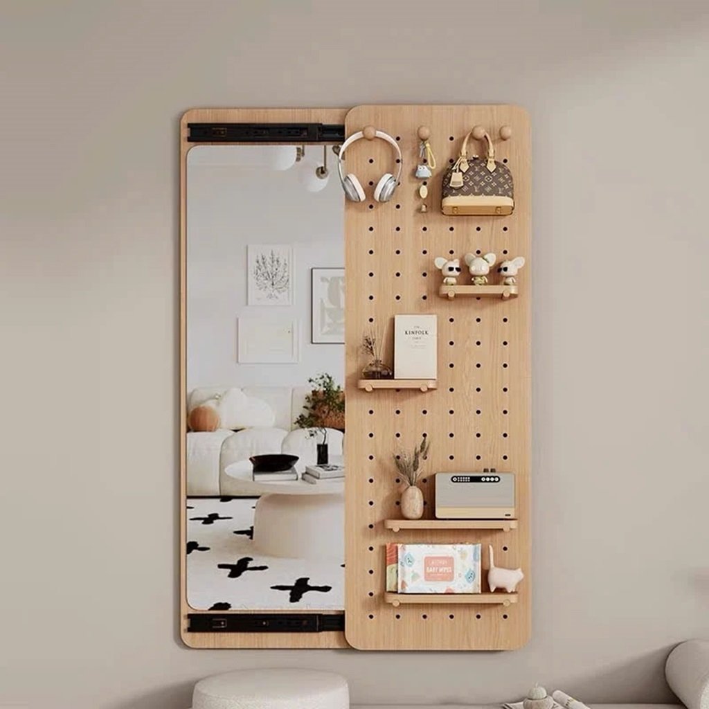 Gương Kết Hợp Kệ Treo Tường Decor Gương Kết Hợp Kệ Treo Tường Decor