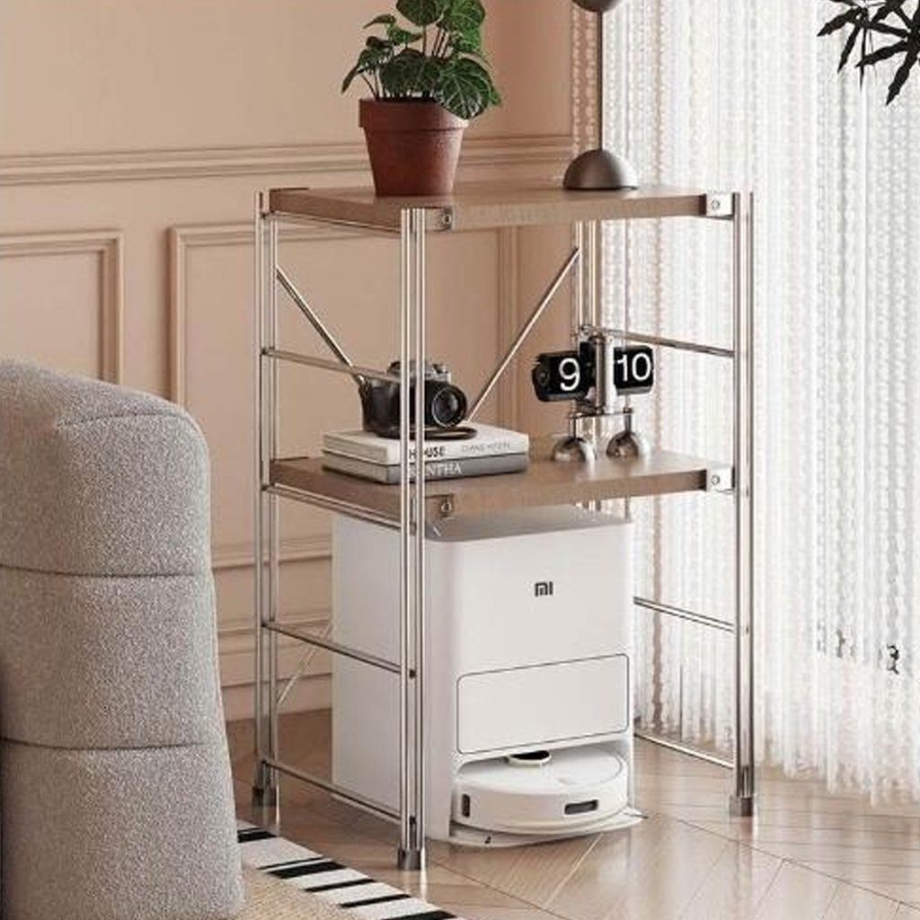 Kệ Để Đồ Trang Trí Phòng Khách Phong Cách Japandi