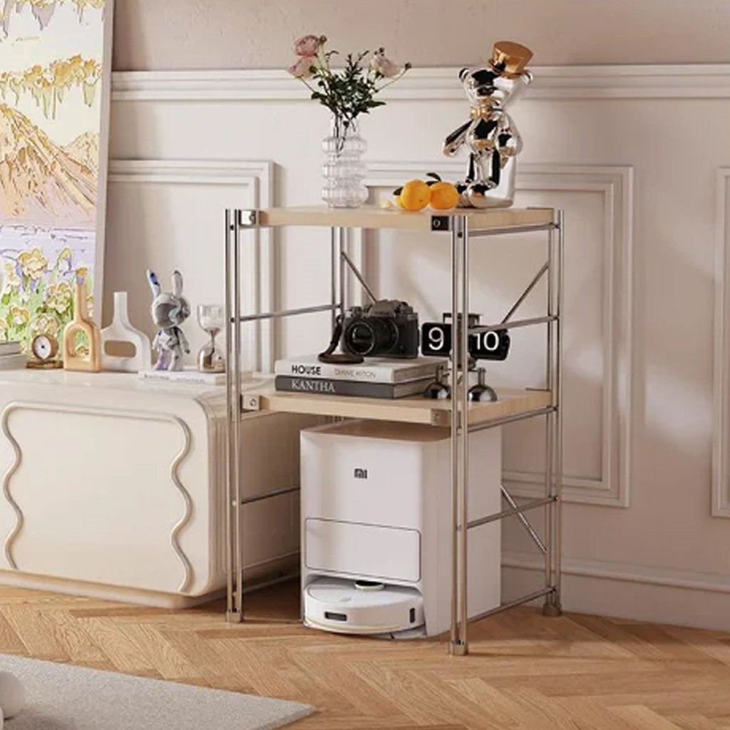 Kệ Để Đồ Trang Trí Phòng Khách Phong Cách Japandi