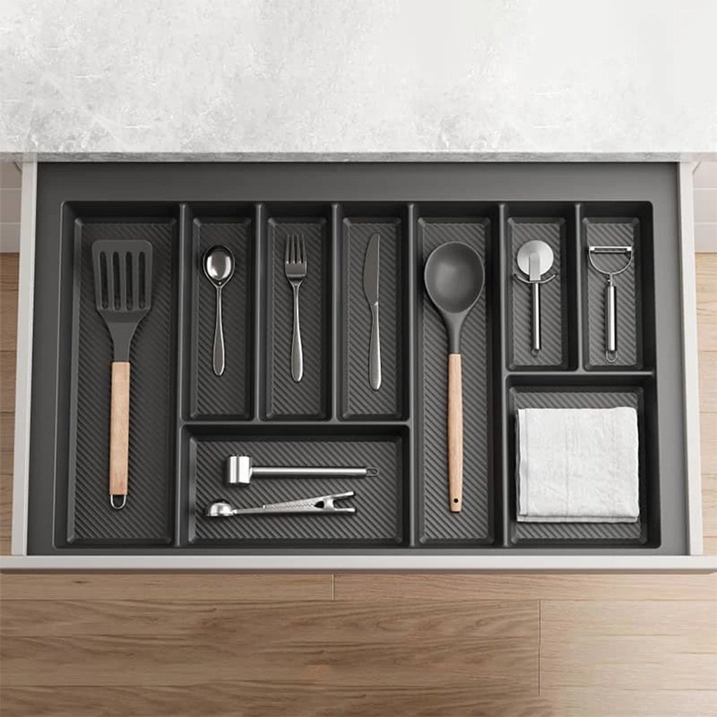 Khay Đựng Dao Kéo Muỗng Đũa Nhiều Ngăn Taura MT800N