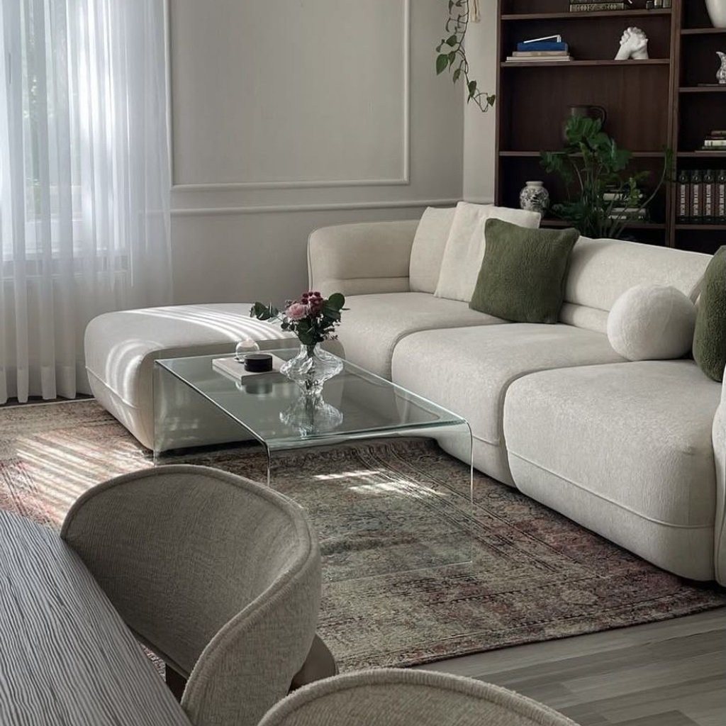 Bàn Trà Sofa Kính Cường Lực Lumi Table