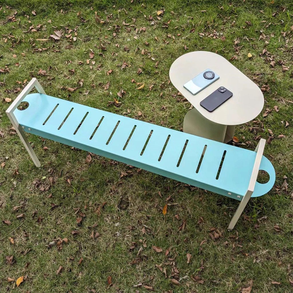 Băng Ghế Sắt Ngoài Trời Coffee Milk Tea Shop