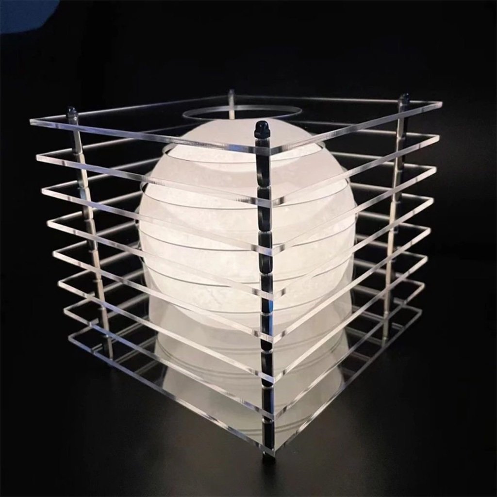 Đèn Bàn Decor Nội Thất Acrylic Nhiều Lớp