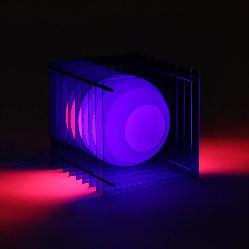 Đèn Để Bàn Trang Trí Acrylic Nhiều Lớp