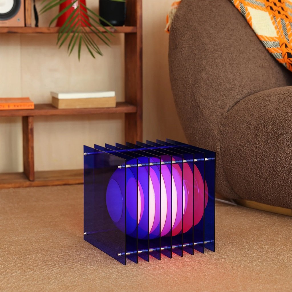 Đèn Để Bàn Trang Trí Acrylic Nhiều Lớp