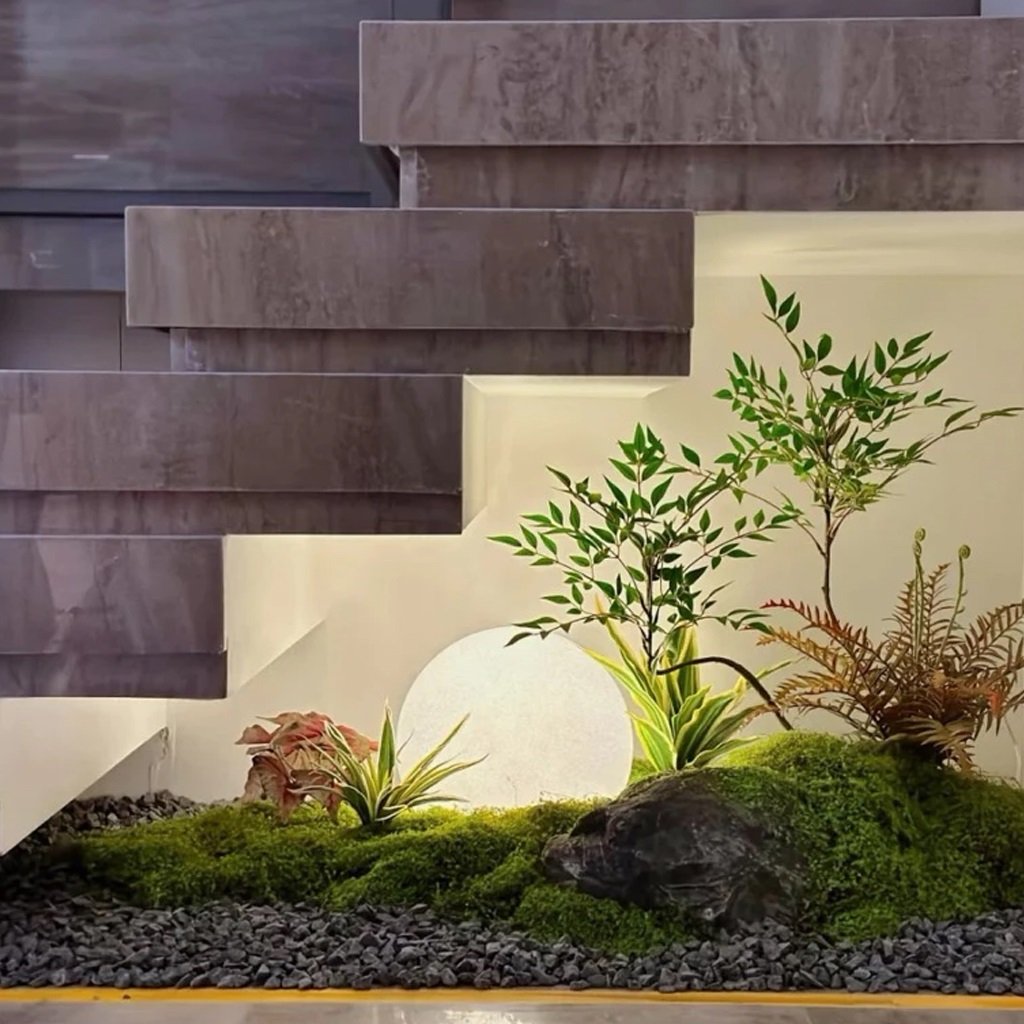 Đèn Led Trang Trí Sân Vườn Hình Quả Cầu Chống Thấm Nước