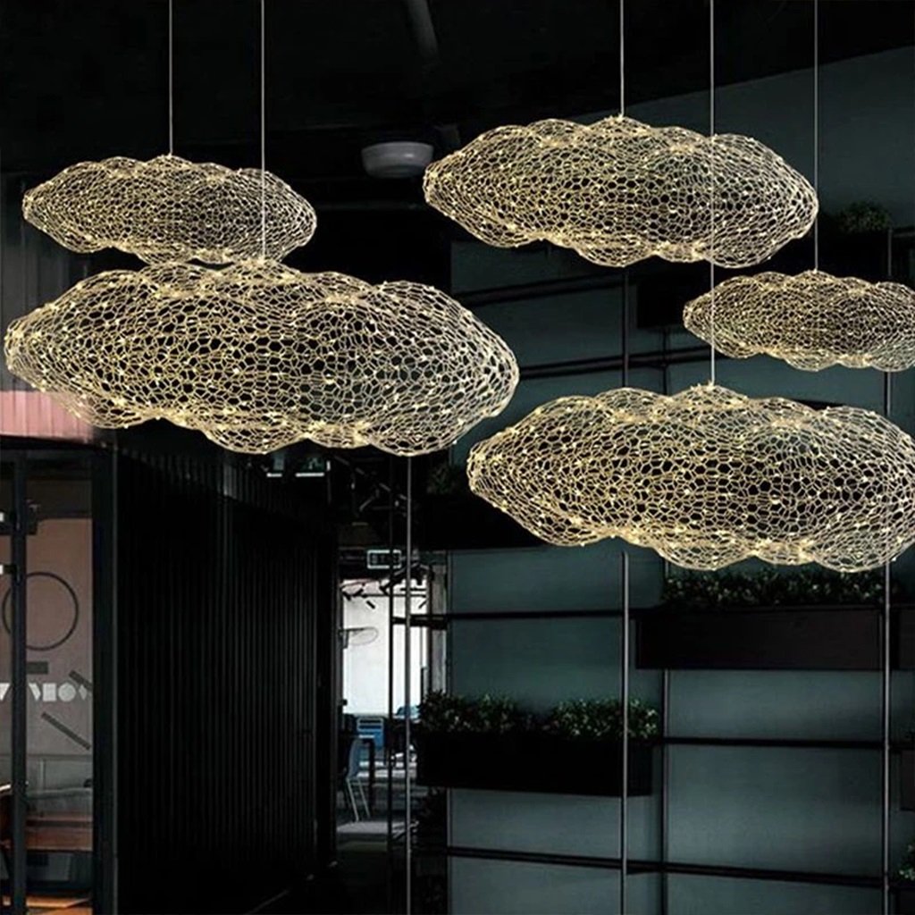 Đèn Thả Trần Trang Trí Hình Đám Mây Cloud