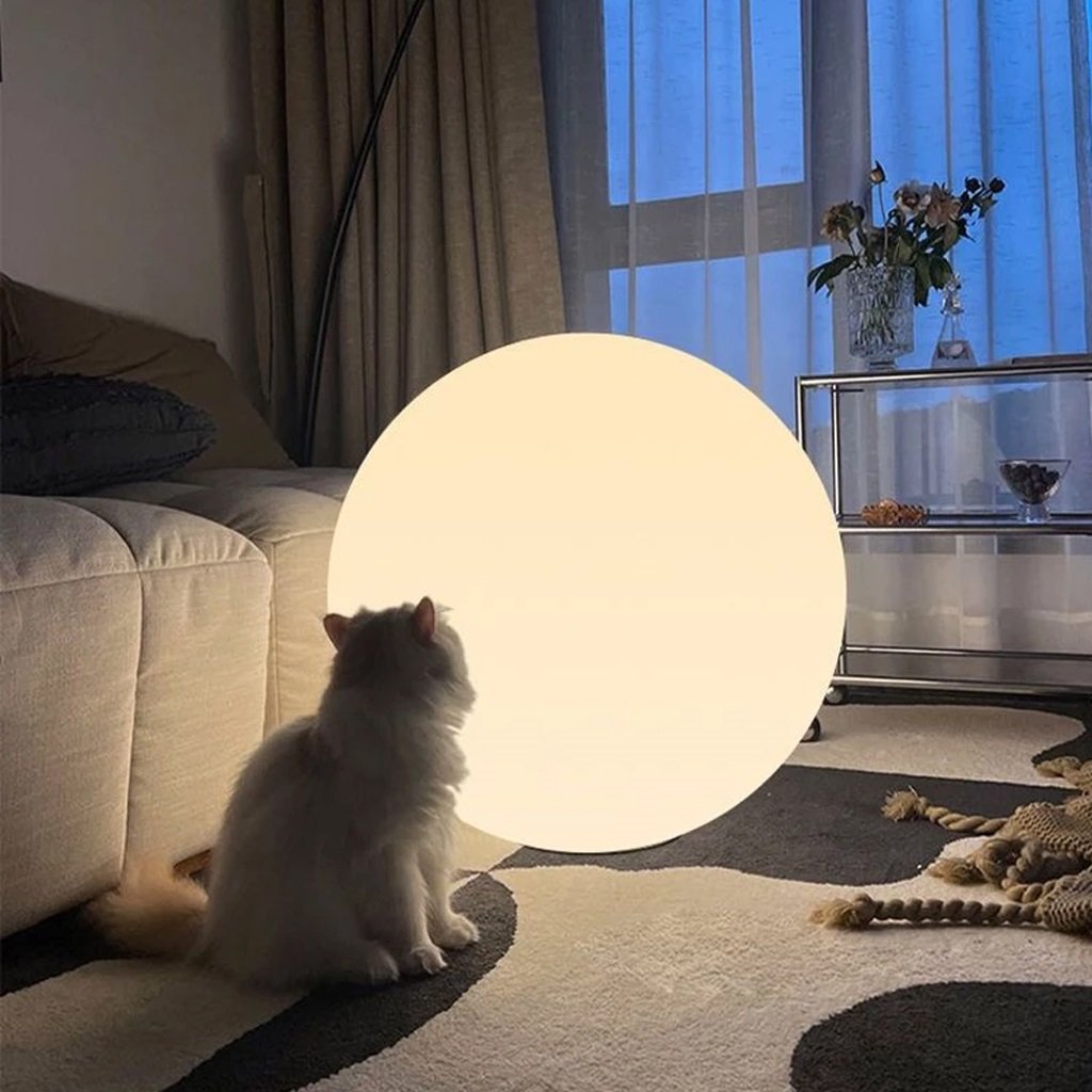 Đèn Trang Trí Mặt Trăng Phong Cách Bắc Âu