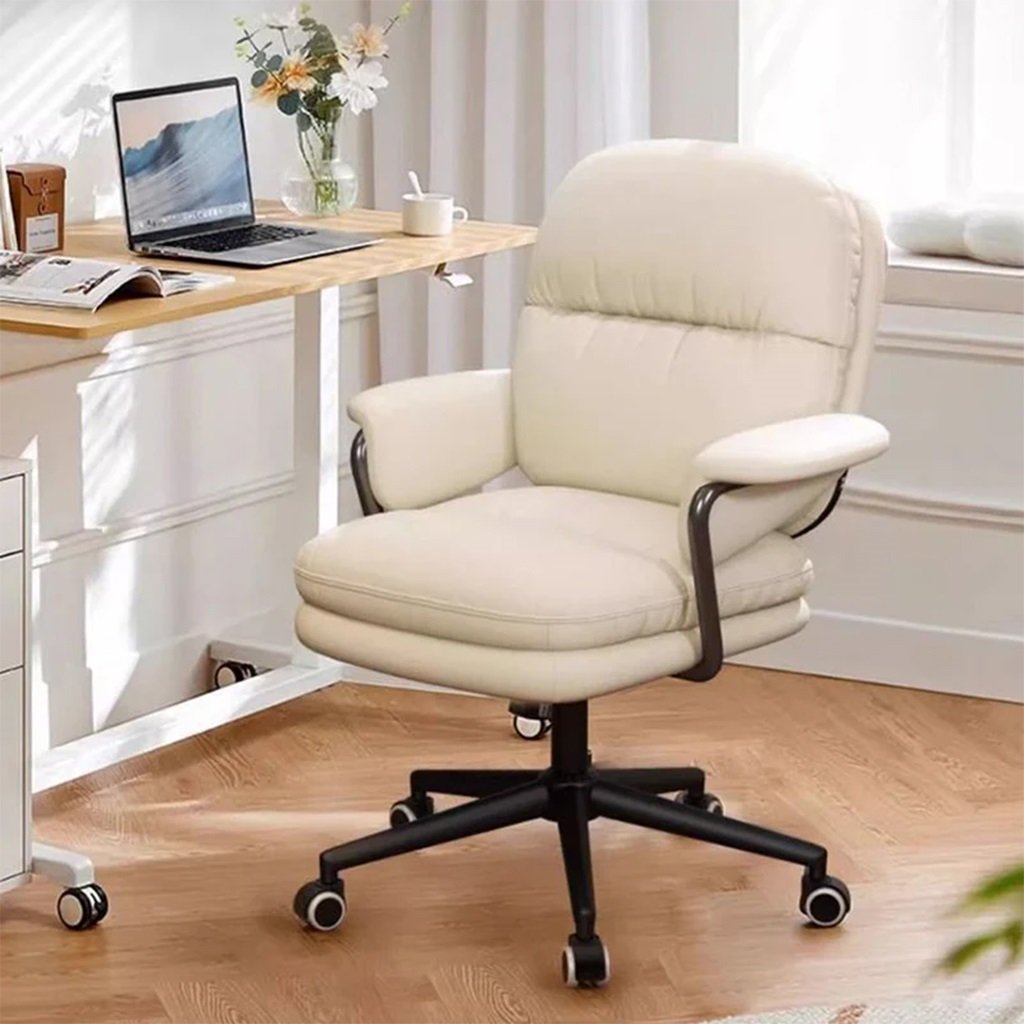 Ghế Bàn Học Bàn Làm Việc Tại Nhà Nệm Da