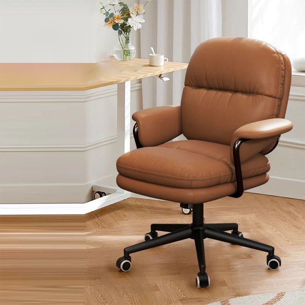 Ghế Bàn Học Bàn Làm Việc Tại Nhà Nệm Da