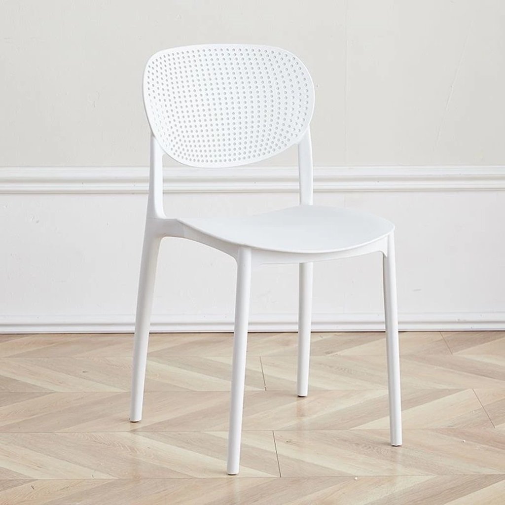 Ghế Cafe Đẹp Hiện Đại Nhựa Đúc Nguyên Khối