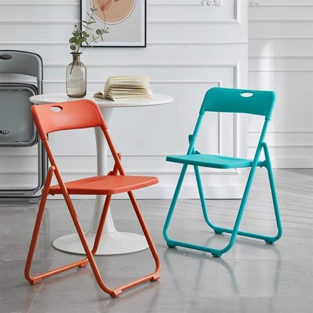 Ghế cafe gấp gọn bằng nhựa