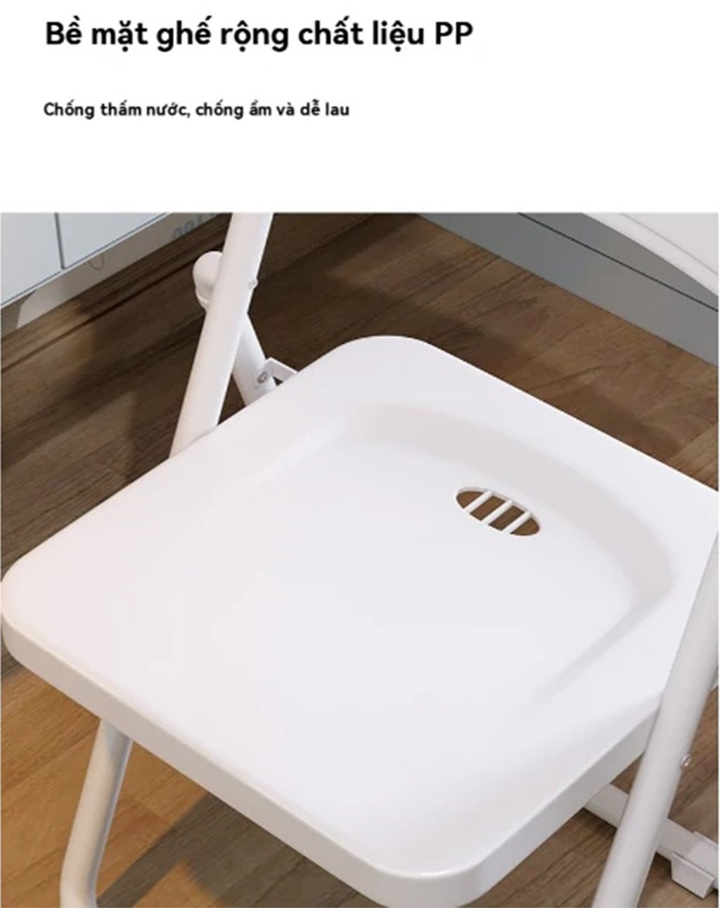 Ghế Cafe Nhựa Gấp Gọn Đa Năng