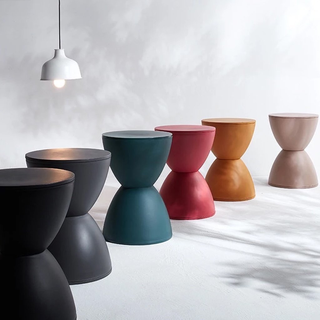 Ghế Đôn Nhựa Phong Cách Bắc Âu Cap Stool