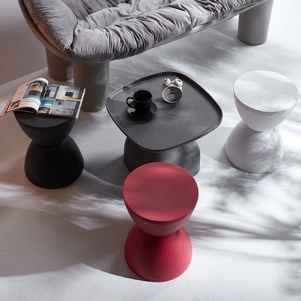 Ghế Đôn Nhựa Phong Cách Bắc Âu Cap Stool