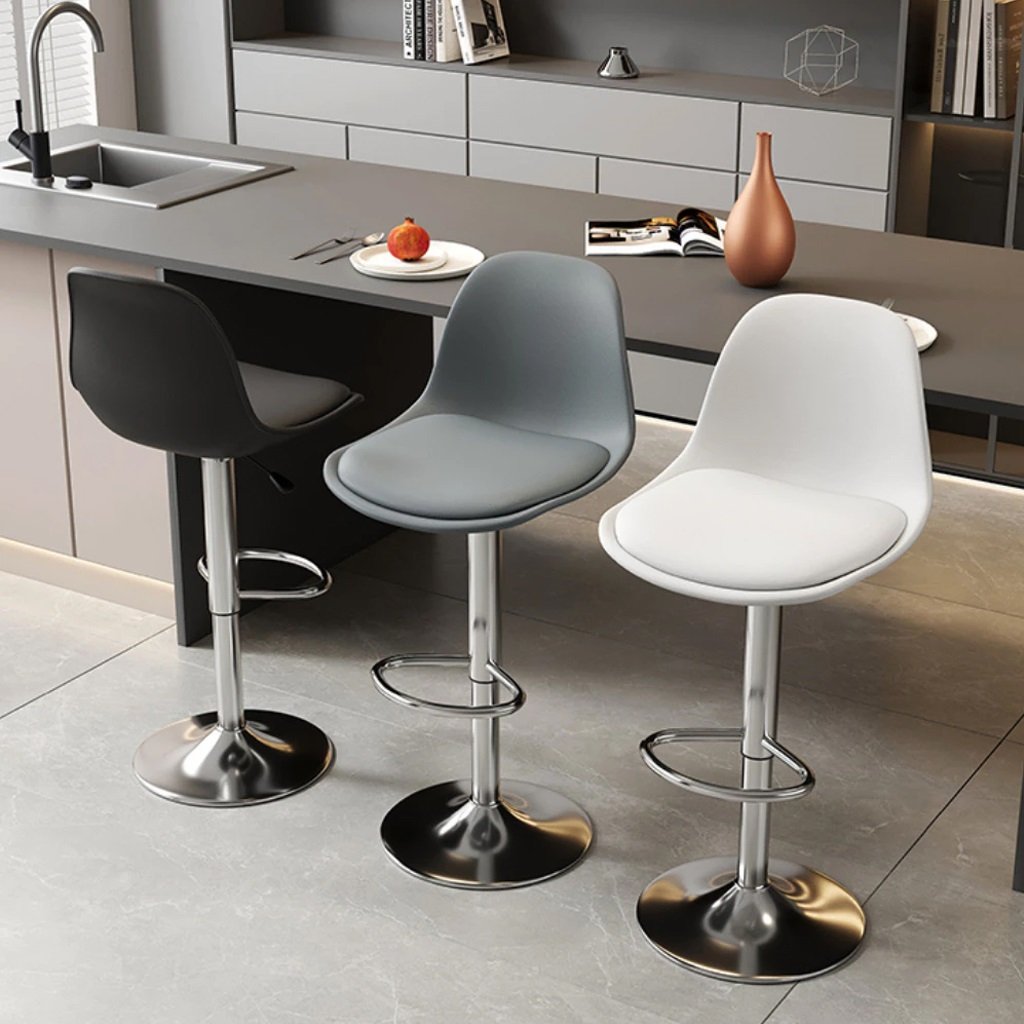 Ghế Quầy Bar Xoay Chân Mâm Nâng Hạ Chiều Cao