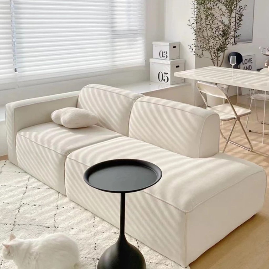 Ghế Sofa Mini Vải Nỉ Cho Căn Hộ Nhỏ