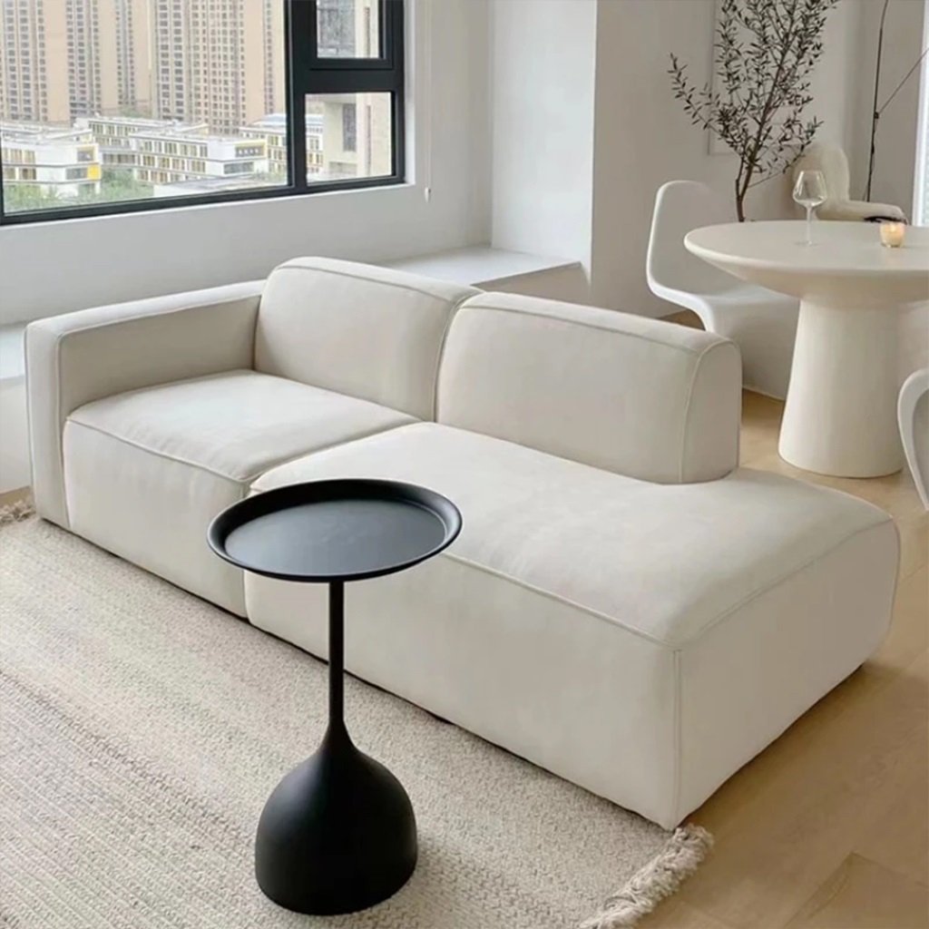 Ghế Sofa Mini Vải Nỉ Cho Căn Hộ Nhỏ