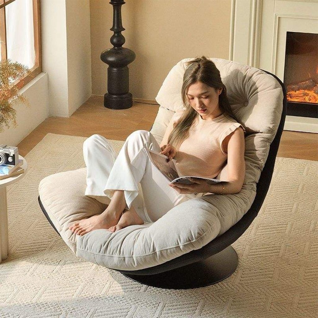 Ghế Thư Giãn Phòng Khách Cao Cấp Xoay 360 Độ
