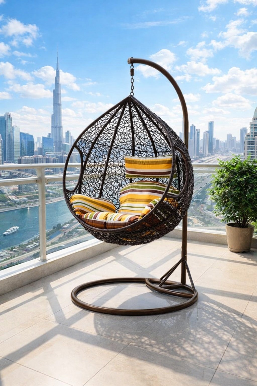 Ghế xích đu ban công