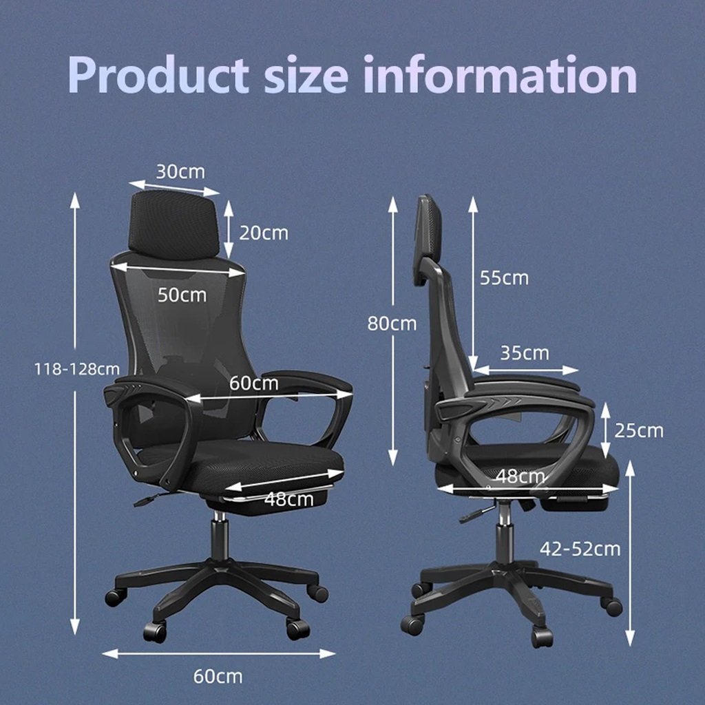 Ghế Xoay Văn Phòng Công Thái Học Brthory