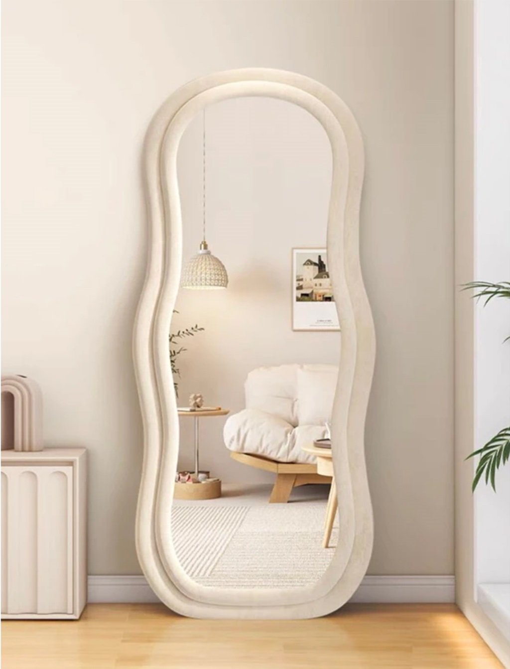 Gương Soi Toàn Thân Bọc Nỉ 