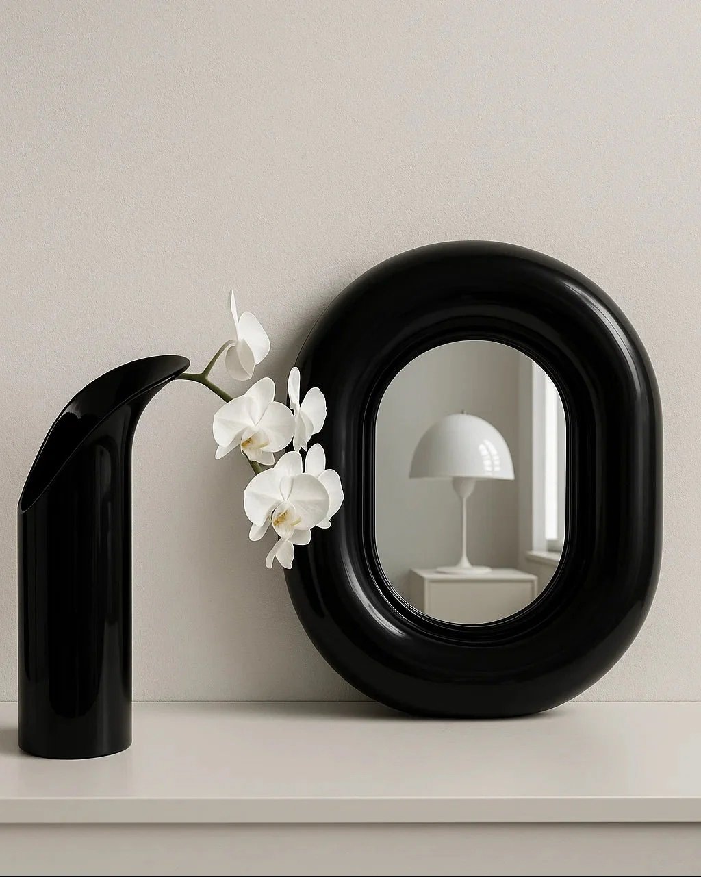 Gương Trang Trí Donut Makeup Mirror