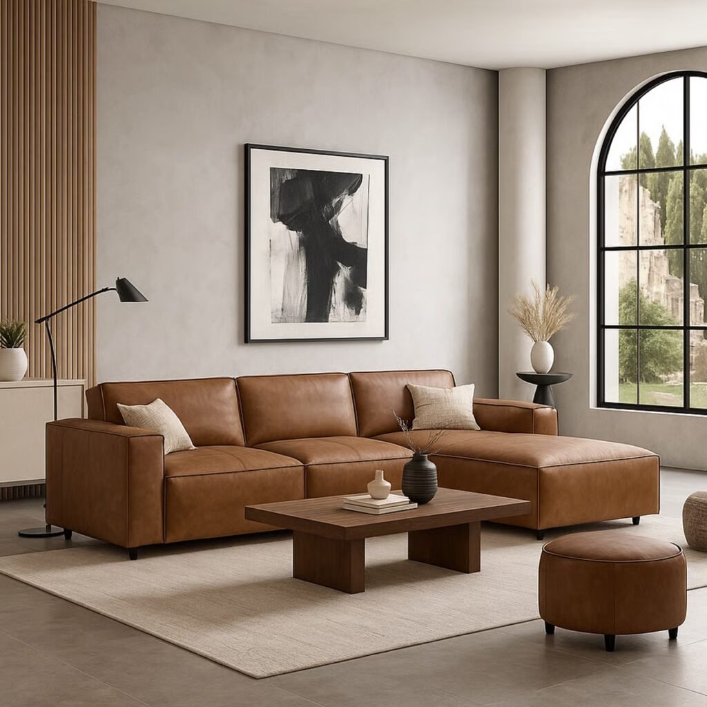 Sofa da hiện đại