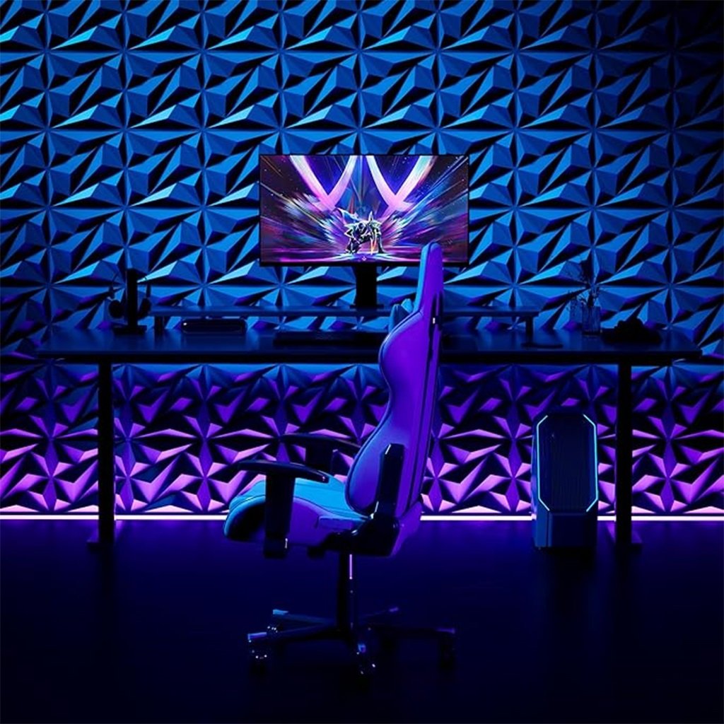 Tấm Ốp Trang Trí Tường Nội Thất 3D PVC