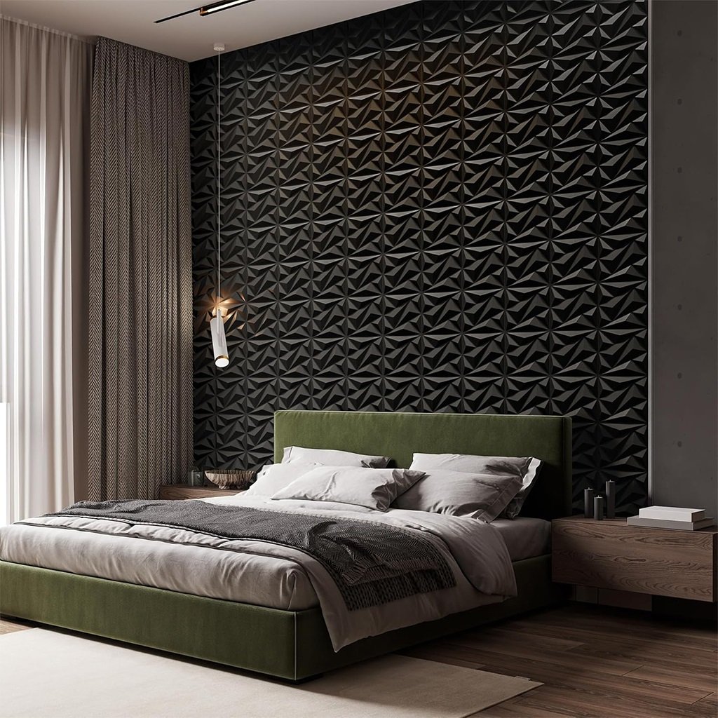 Tấm Ốp Trang Trí Tường Nội Thất 3D PVC