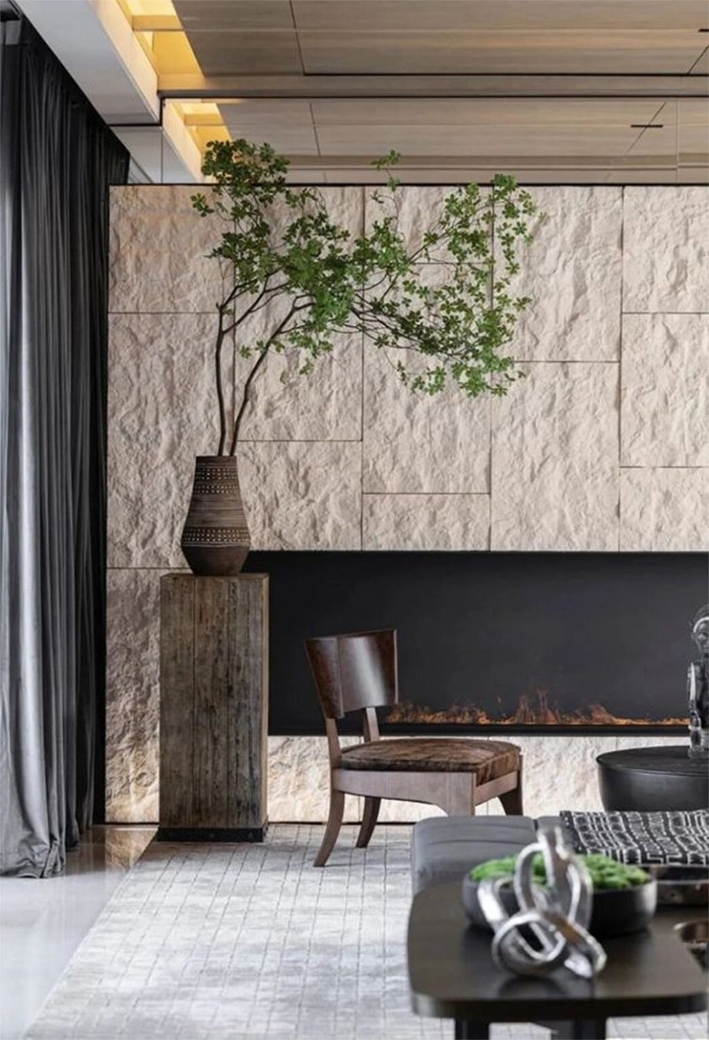 Tấm PU Ốp Tường Giả Đá Cách Nhiệt Cách Âm Chống Thấm Nước