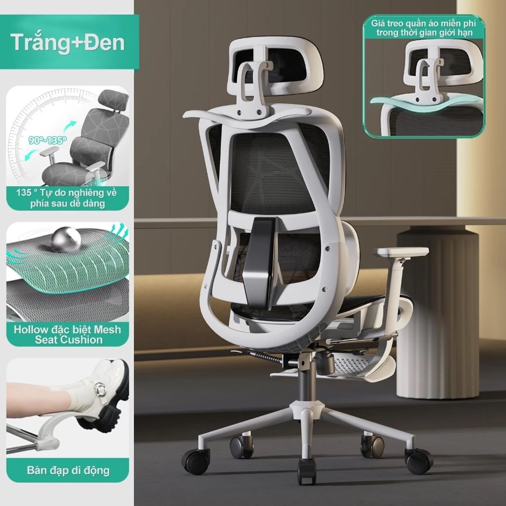 Ghế Công Thái Học BRTHORY Ngả Lưng 135 Độ Ghế Công Thái Học BRTHORY Ngả Lưng 135 Độ