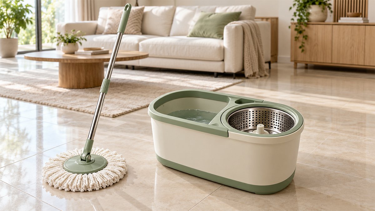Cây lau sàn có bộ phận vắt – dễ điều chỉnh độ ẩm