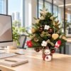 Cây Thông Noel Mini Để Bàn Kèm Đèn LED Và Phụ Kiện Trang Trí