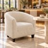 Ghế Sofa Đơn Nệm Vải Sang Trọng Cho Quán Cafe FN0110