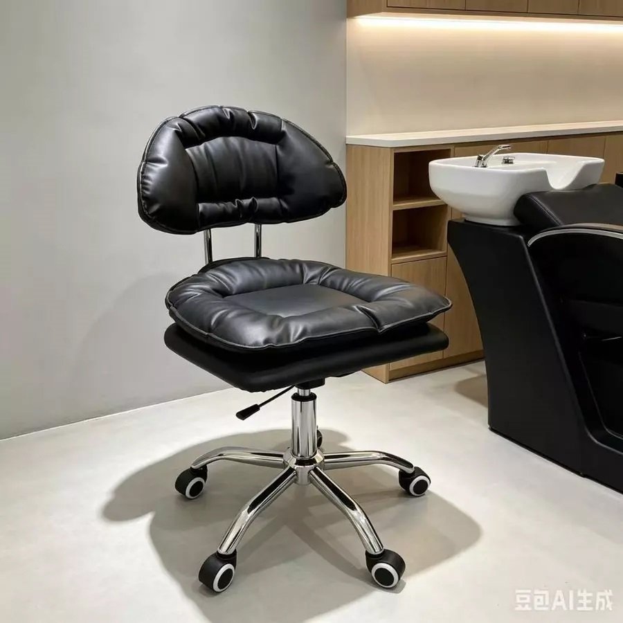 Ghế Xoay Spa Có Tựa Lưng Nệm Dày Điều Chỉnh Độ Cao FN0110